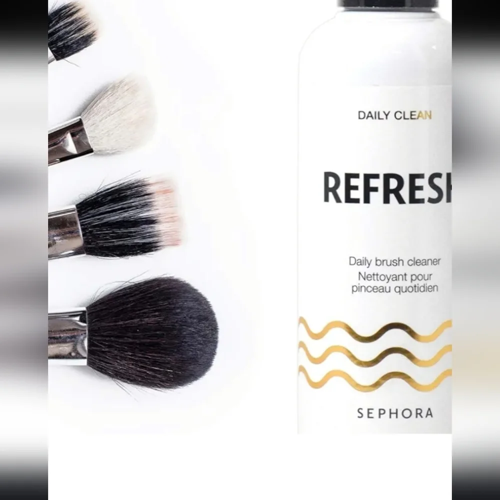 Sephora Refresh Daily Brush Cleaner in White 6.75 Fl Oz New